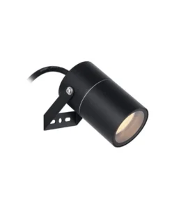 Proyector de exterior Quebec – Mantra – Lámpara estaca negra, GU10