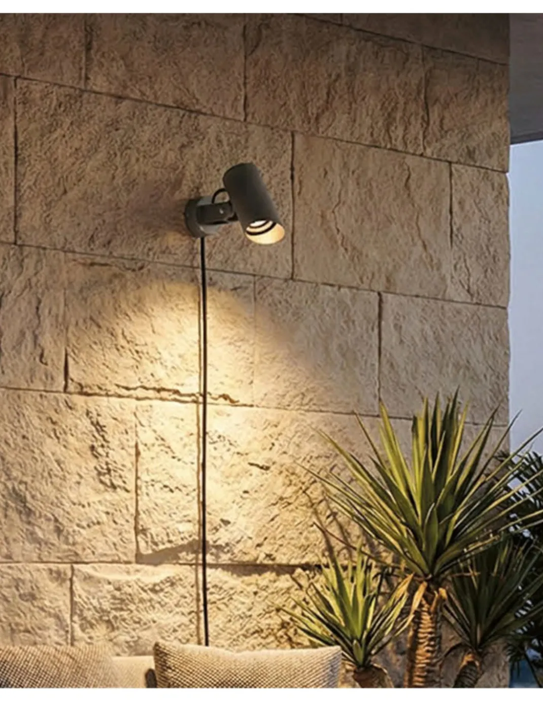 Proyector de exterior Seiren - ACB Lighting - Foco LED de jardín con piqueta