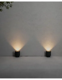 Proyector de suelo Noboru - Faro - Lámpara de exterior, Acabado gris oscuro, LED COB 3000K