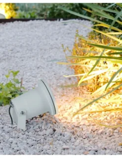 Proyector de suelo y estaca de exterior Post – FORLIGHT – Lámpara de aluminio, GU10 IP65