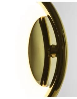 Sobremesa estructura oro con difusor de cristal – Le Vita - Faro