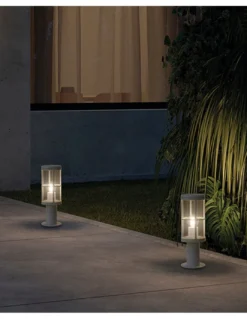 Sobremuro de exterior Lug - Novolux Lighting - Diseño industrial en blanco o antracita