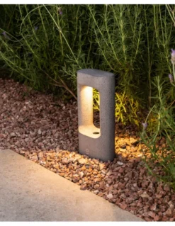 Sobremuro de exterior Totem – Faro – Lámpara de cemento LED