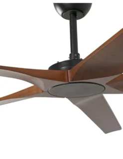 Ventilador de techo Bigwood 20 XL - Faro - Ventilador Smart sin luz de madera plywood