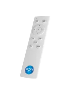 Ventilador de techo con luz Calar - FORLIGHT - Palas de madera, LED regulable
