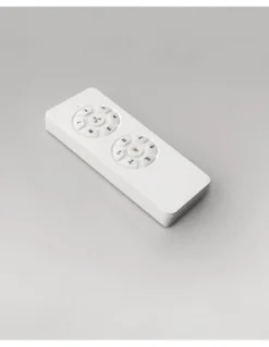 Ventilador de techo con luz Siroco – Schuller – 6 velocidades, palas de madera