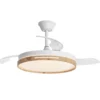 Ventilador de techo con luz Togo - AJP - 3 palas, motor DC, LED regulable
