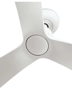 Ventilador de techo inteligente Outwood L - Faro - Ventilador apto exterior (IP44), sin luz, blanco