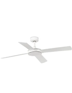 Ventilador de techo Mallorca Smart L - Faro - Ventilador inteligente, palas reversibles blanco/arce