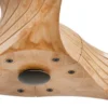Ventilador de techo Morea - Faro - Ventilador sin luz silencioso con palas acabadas en madera clara