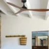 Ventilador de techo nogal tres aspas Gotland - Faro