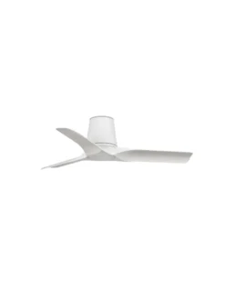 Ventilador de techo sin luz Hey Tub S - Faro - Ventilador blanco, diseño moderno