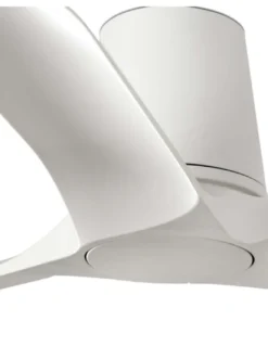 Ventilador de techo sin luz Hey Tub S - Faro - Ventilador blanco, diseño moderno