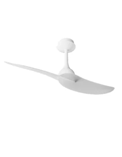Ventilador de techo sin luz IPANEMA - Mantra - Ventilador silencioso de diseño contemporáneo con 2 aspas reversibles