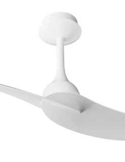 Ventilador de techo sin luz IPANEMA - Mantra - Ventilador silencioso de diseño contemporáneo con 2 aspas reversibles