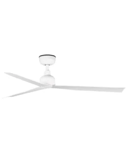 Ventilador de techo sin luz Marine - Faro - Ventilador blanco de exterior ABS