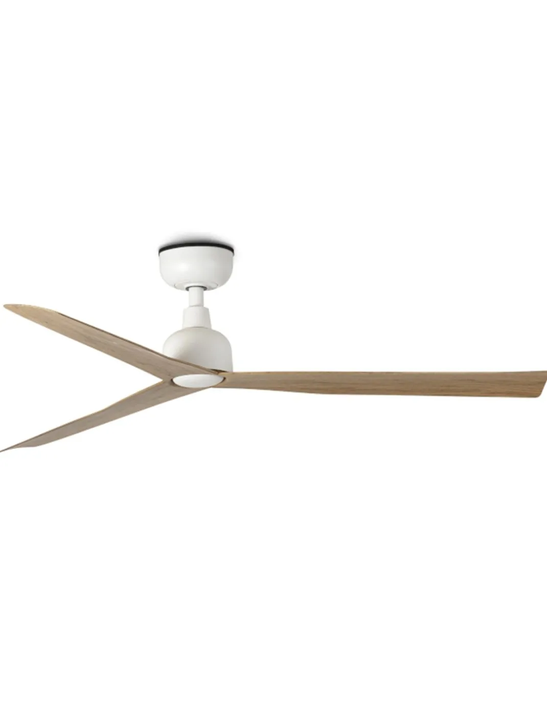 Ventilador de techo sin luz Marine - Faro - Ventilador de exterior con palas haya natural