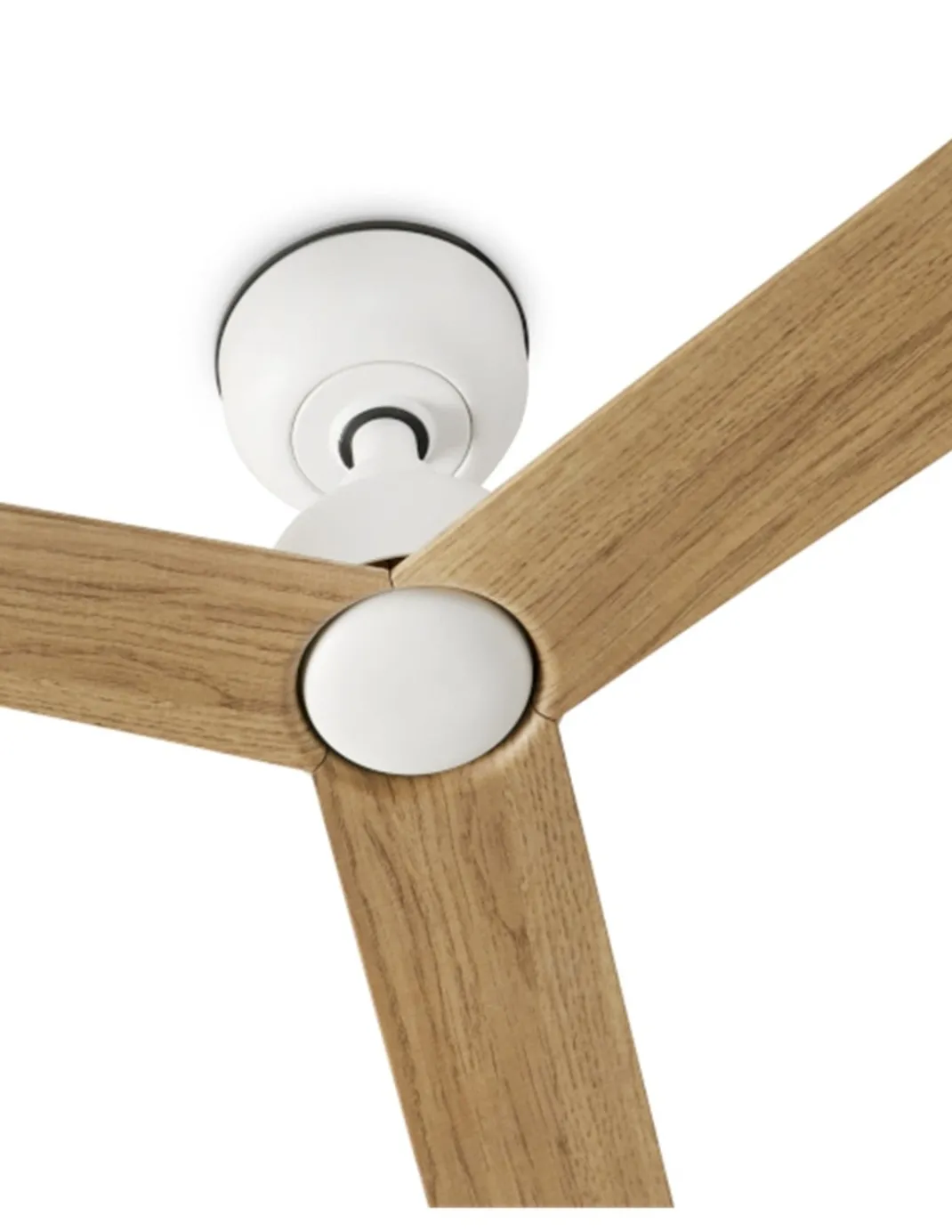 Ventilador de techo sin luz Marine - Faro - Ventilador de exterior con palas haya natural