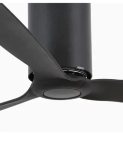 Ventilador de techo sin luz Mini Tube Fan M - Faro - Ventilador DC negro mate