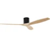 Ventilador de techo Stem Evo - FORLIGHT - Ventilador moderno DC de madera clara